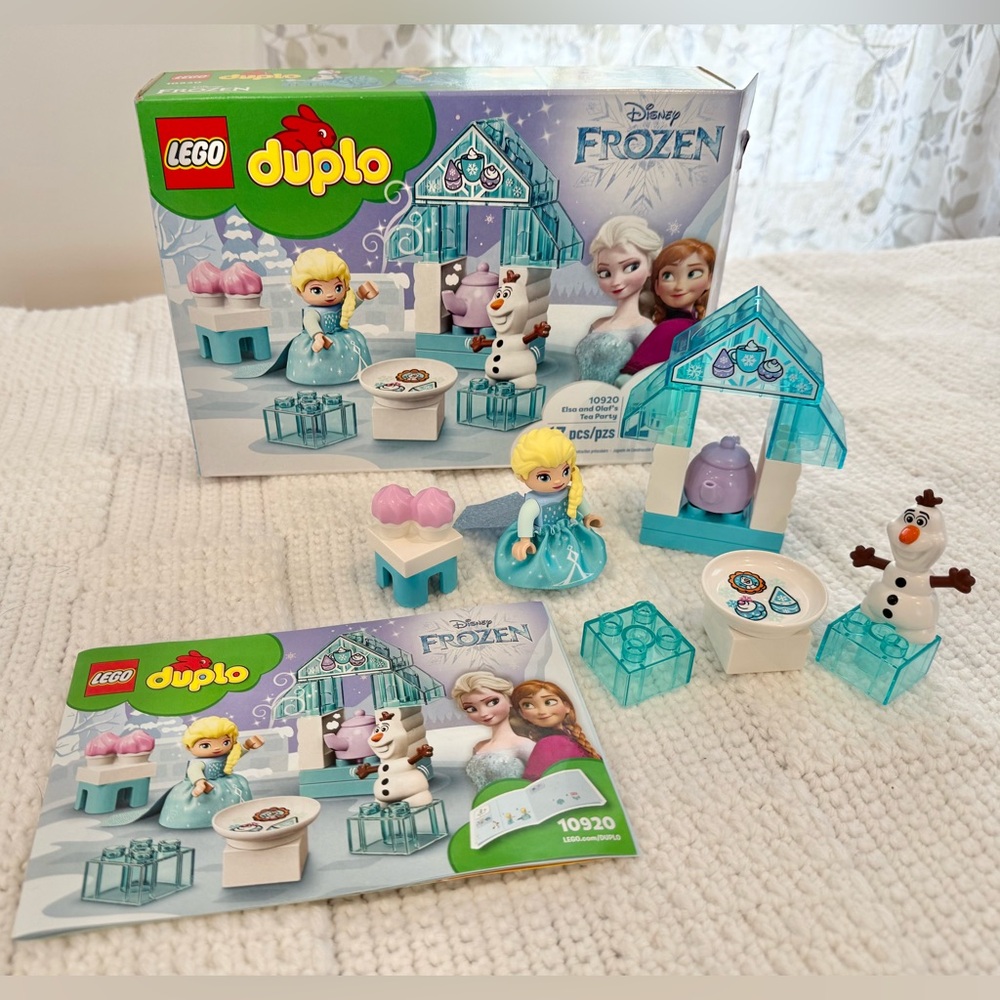 Lego Duplo Disney Frozen Elsa and Olaf’s Tea Party 10920 COMPLETE